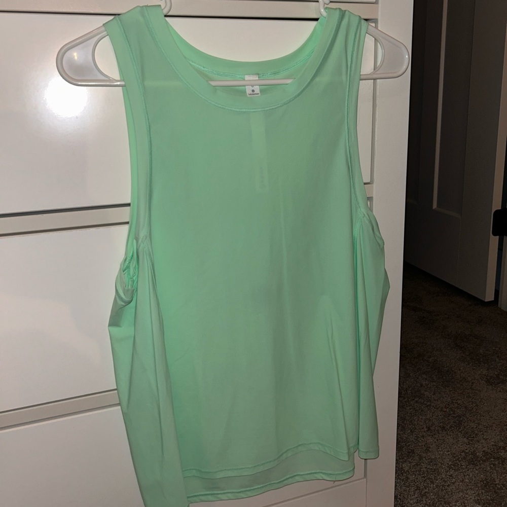 Mint Green Sleeveless Top